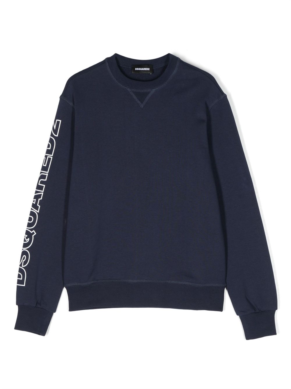 Dsquared2 Kids Sweatshirt mit Logo-Print - Blau von Dsquared2 Kids