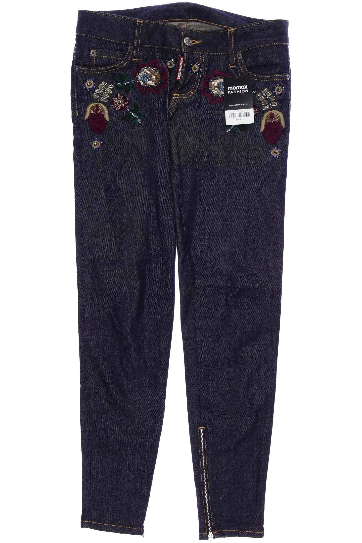 Dsquared2 Damen Jeans, marineblau, Gr. 40 von Dsquared2