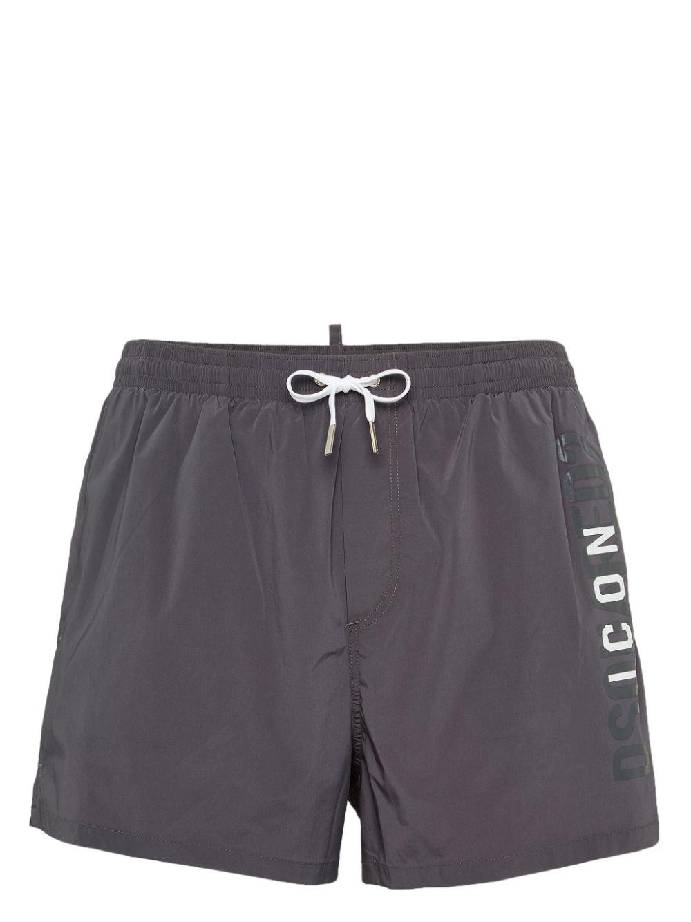 Dsquared2 Badeshorts mit "Icon"-Print - Grau von Dsquared2