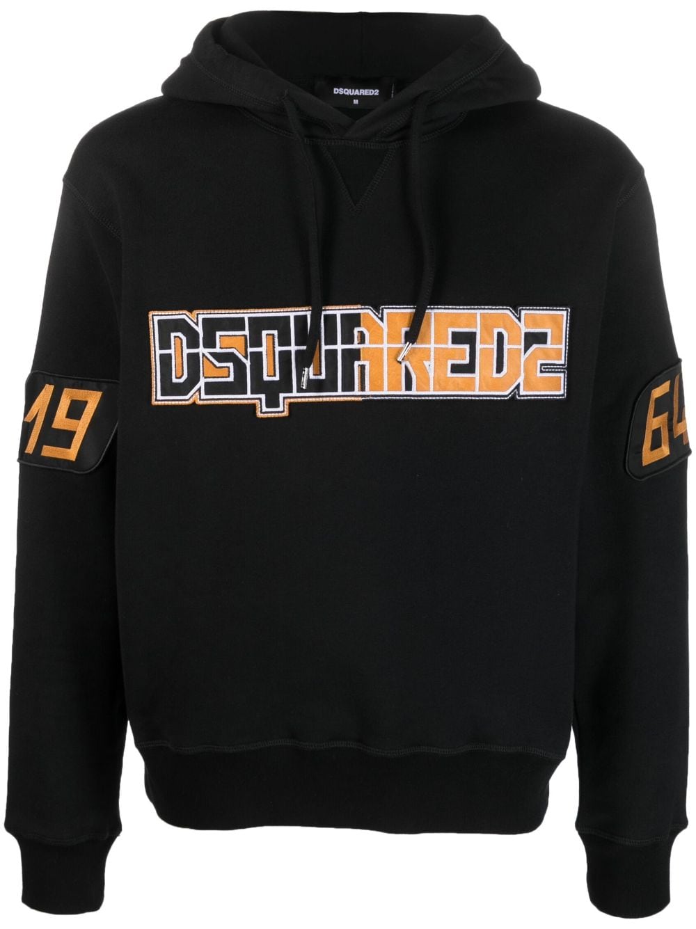 Dsquared2 Hoodie mit Kordelzug - Schwarz von Dsquared2