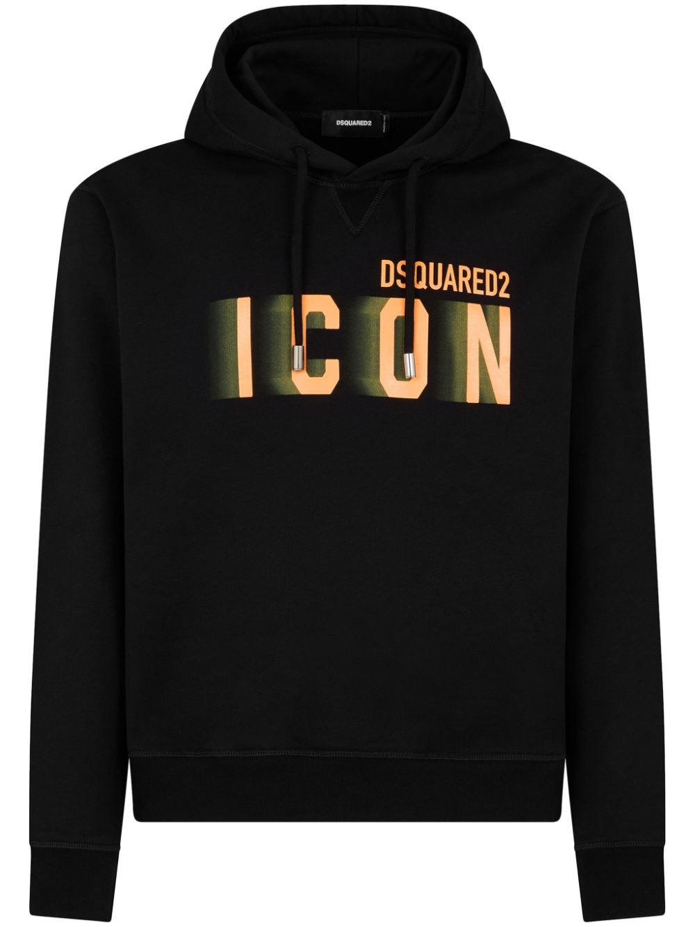 Dsquared2 Hoodie mit Logo-Print - Schwarz von Dsquared2