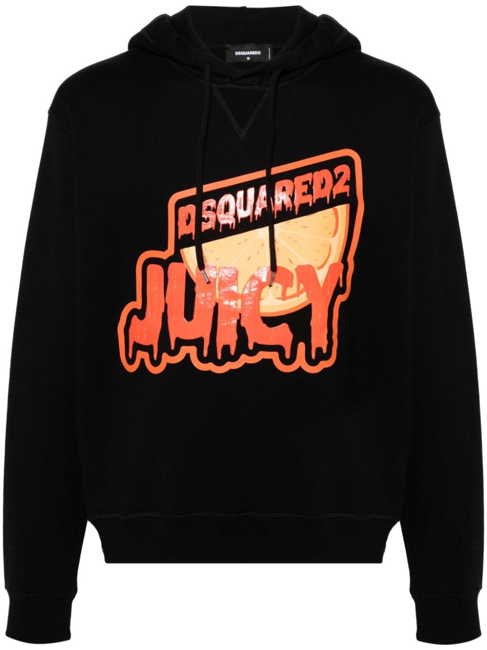 Dsquared2 Juicy Hoodie mit Logo-Print - Schwarz von Dsquared2