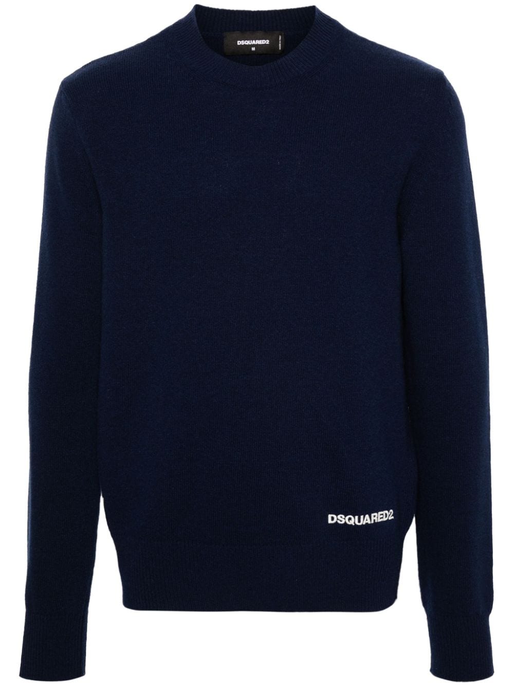 Dsquared2 Pullover mit Logo-Stickerei - Blau von Dsquared2