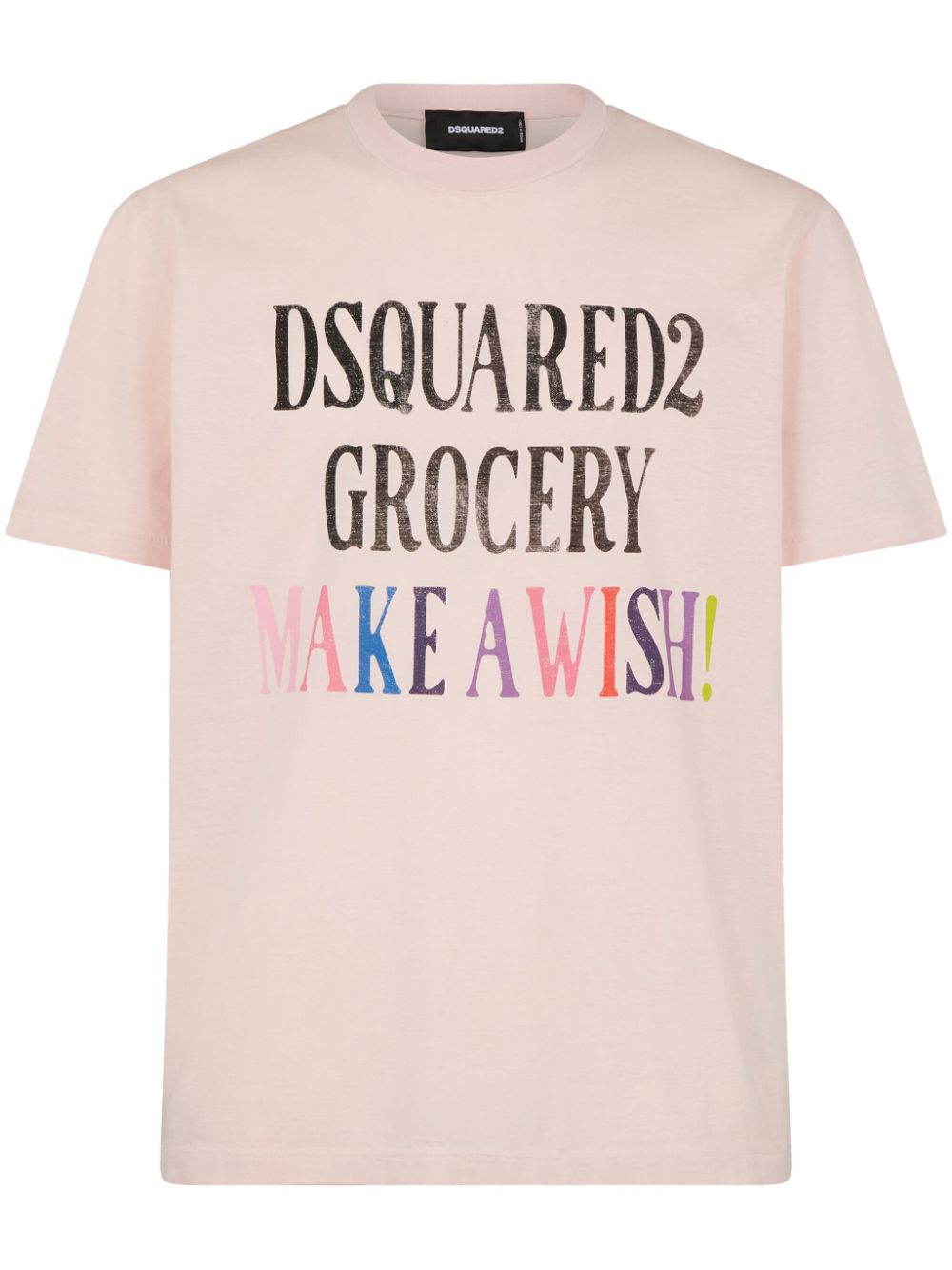 Dsquared2 T-Shirt mit Logo-Print - Rosa von Dsquared2