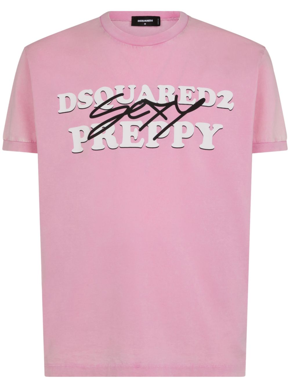 Dsquared2 T-Shirt mit Logo-Print - Rosa von Dsquared2