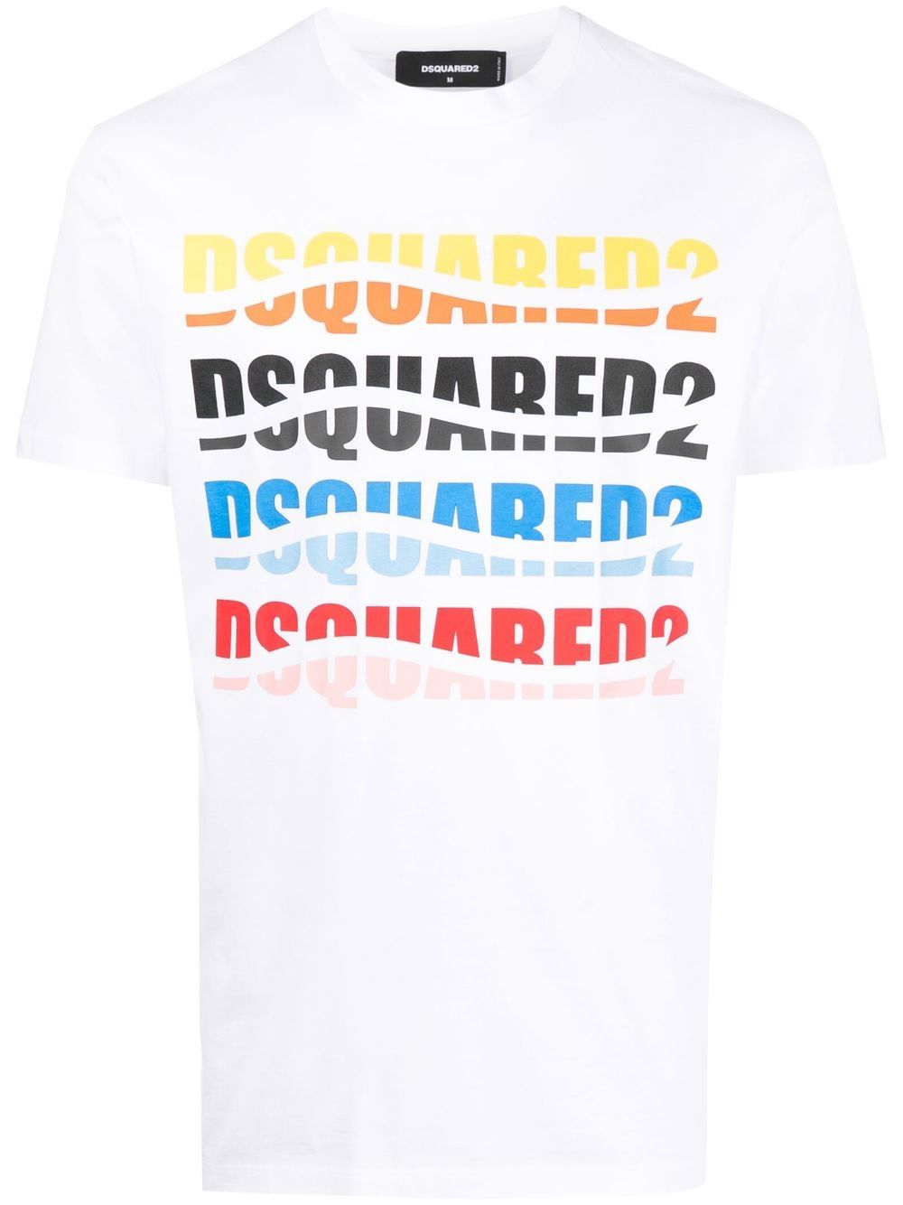 Dsquared2 T-Shirt mit Logo-Print - Weiß von Dsquared2