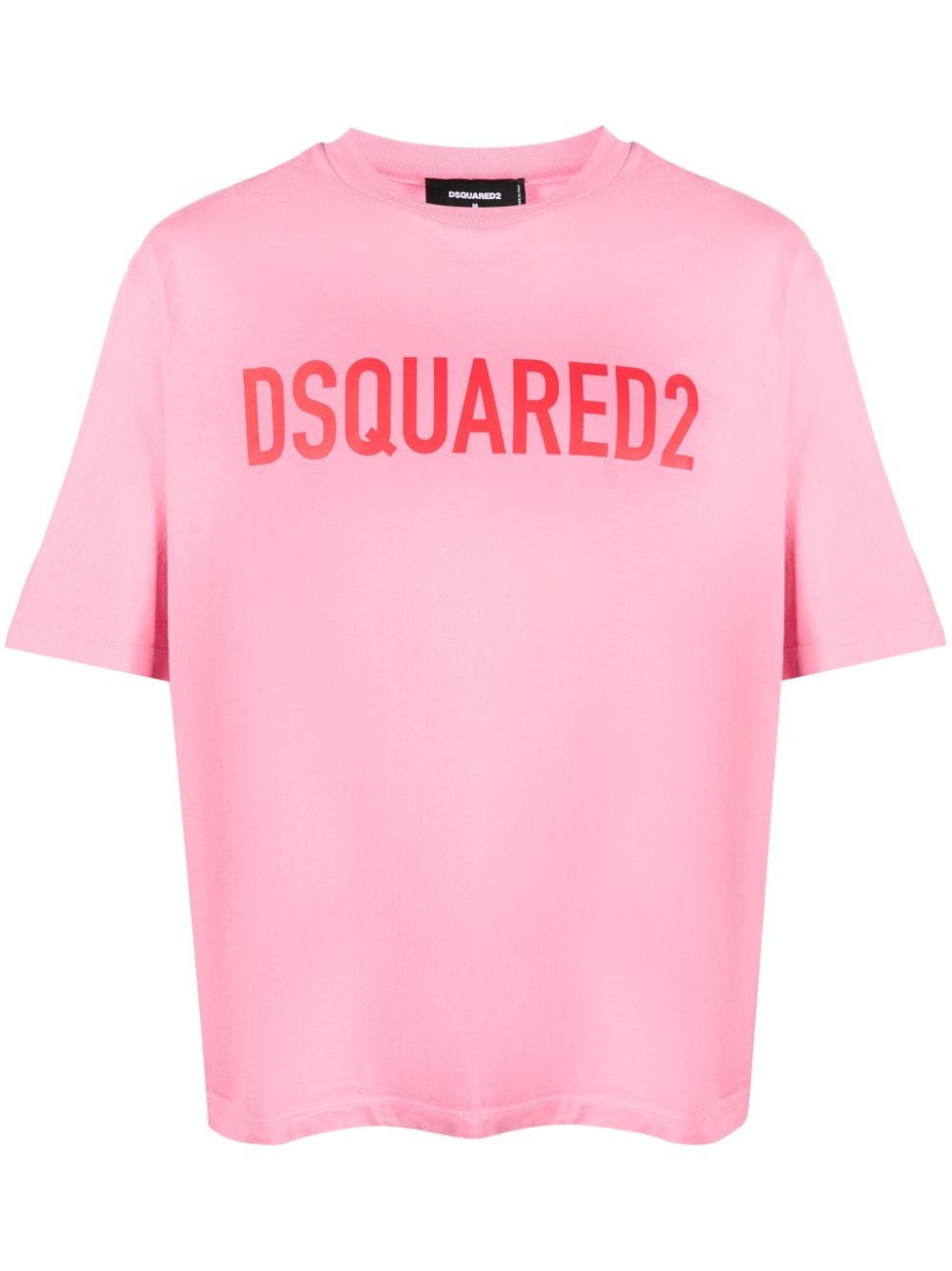 Dsquared2 T-Shirt mit Logo-Print - Rosa von Dsquared2