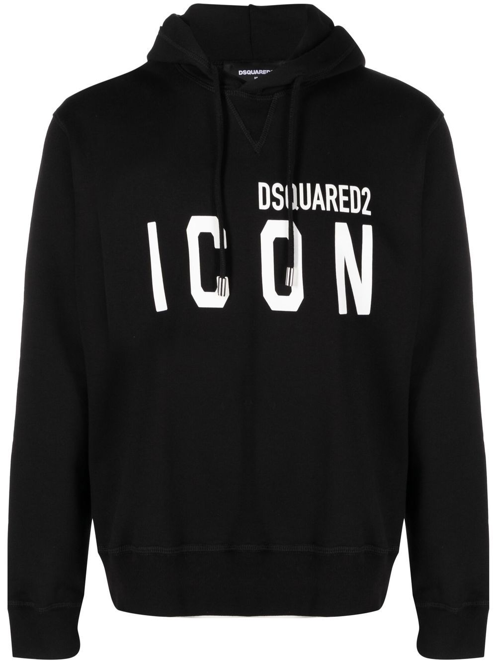 Dsquared2 Hoodie mit Logo-Print - Schwarz von Dsquared2