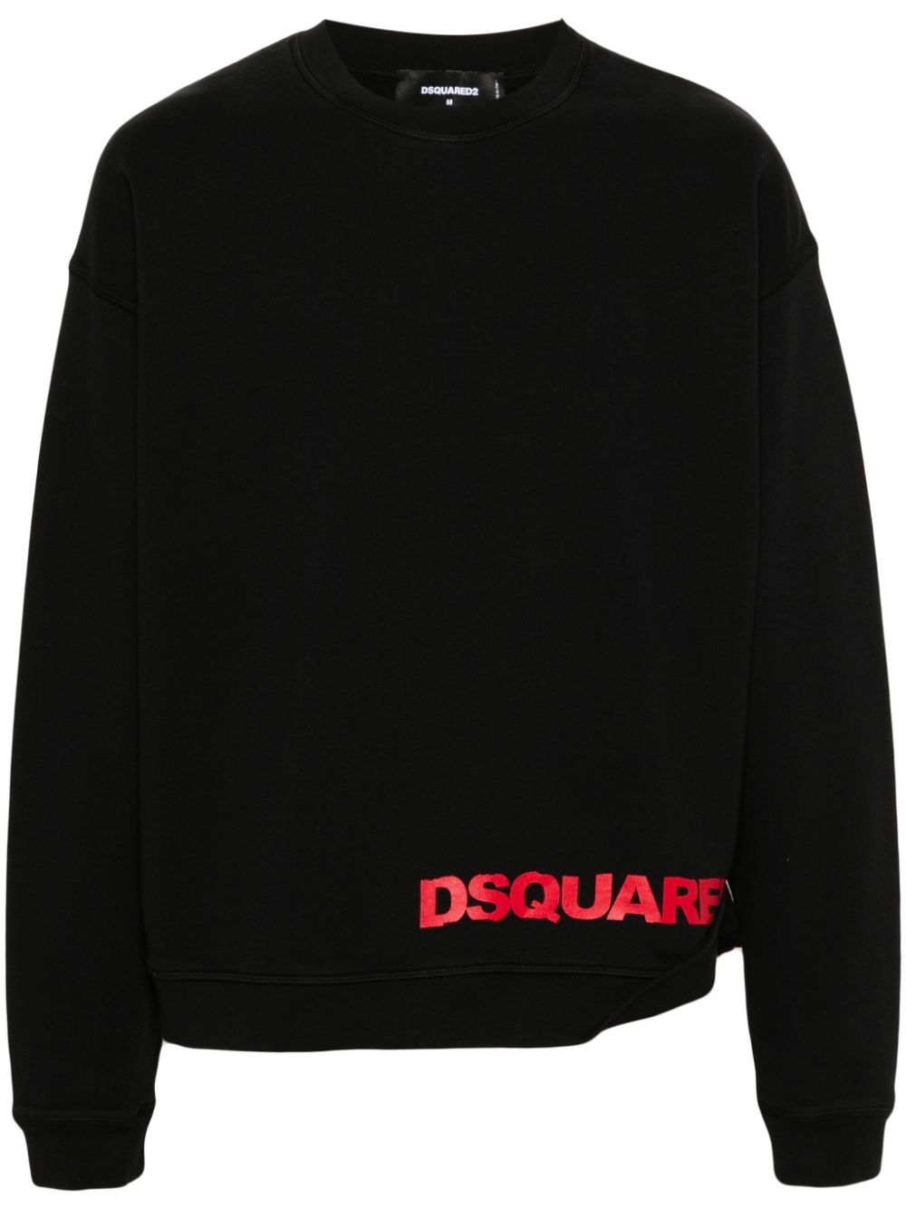 Dsquared2 Sweatshirt mit Logo-Print - Schwarz von Dsquared2