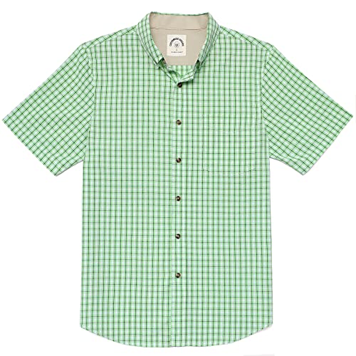 Dubinik® Freizeithemden Für Herren Kurzarmhemd Herren Arbeitshemden Button Down Hemd Herren Kurzarm Baumwolle Regular Fit von Dubinik