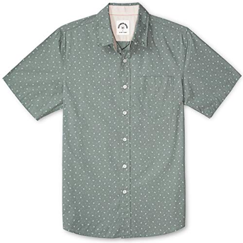 Dubinik® Freizeithemden Für Herren Kurzarmhemd Herren Arbeitshemden Button Down Hemd Herren Kurzarm Baumwolle Regular Fit von Dubinik