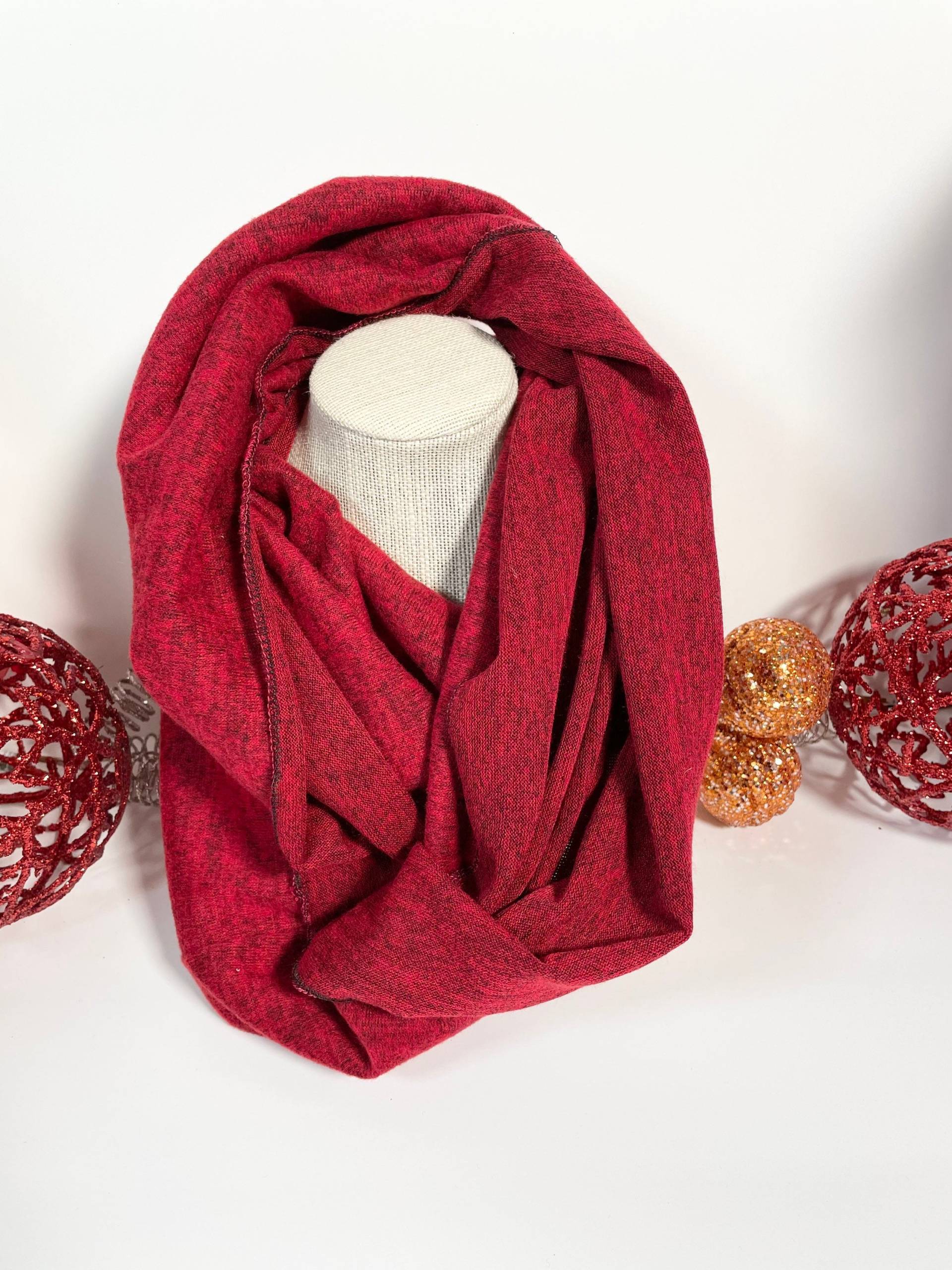 Damen Schals/Winter Accessoires Handgemachte Roter Schal Weihnachtsgeschenke Mama Weihnachtsgeschenk Geschenke von DuchessMcollection