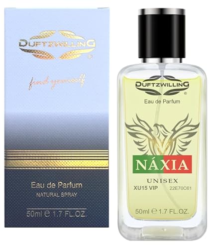 NAXIA - Eau de Parfum UNISEX für Damen und Herren von DuftzwillinG ® | XU15 VIP | rauchig-süsser Duft, Honigduft, Tabakduft (50ml) von DuftzwillinG