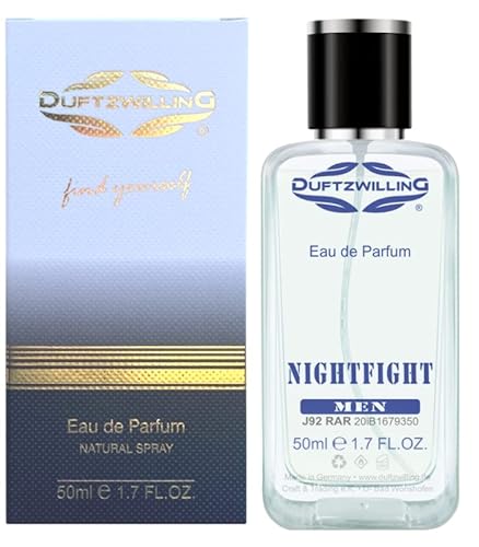 NIGHTFIGHT Eau de Parfum für HERREN 50ml EdP Spray | J92 Men RAR | Männerduft Parfüm Duftrarität Vintage-Duft (50 ml) von DuftzwillinG