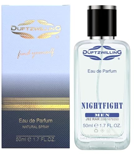 NIGHTFIGHT Eau de Parfum für HERREN 50ml EdP Spray | J92 Men RAR | Männerduft Parfüm Duftrarität Vintage-Duft legendärer Herrenduft von DuftzwillinG