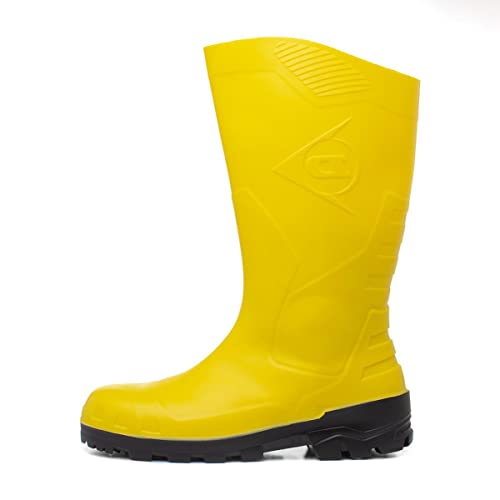 Dunlop Protective Footwear Devon full safety Unisex-Erwachsene Gummistiefel, Gelb 45 EU von DUNLOP