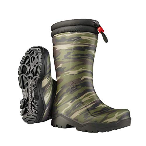 DUNLOP Blizzard Gummistiefel, Schwarz/Camouflage, 43 EU von DUNLOP