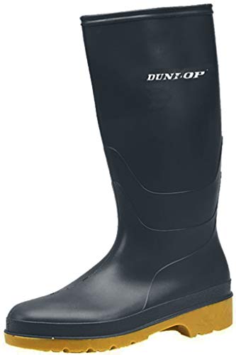 Dunlop Protective Footwear Unisex-Kinder Dunlop Dull Gummistiefel, Schwarz, 33 EU von DUNLOP
