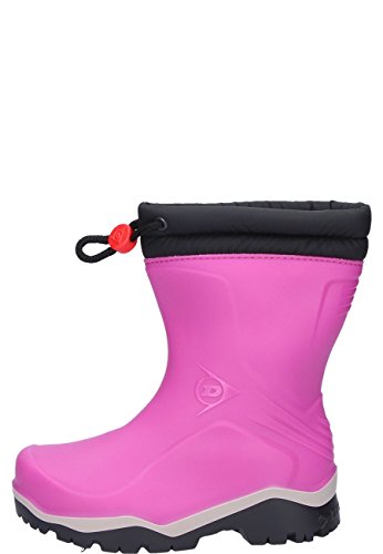 DUNLOP Jungen Unisex Kinder Blizzard Gefütterte Stiefel, Pink, 26 EU von DUNLOP