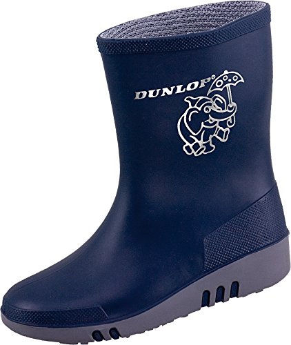 Dunlop Mini Kinder Gummistiefel Blau Gr. 28 von DUNLOP