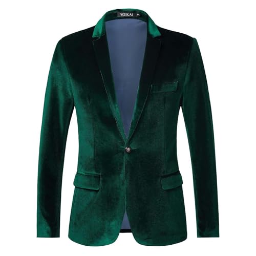 Duohropke Herren Sakko Samt Blazer Slim Fit Anzugjacke Einfarbig Busines Revers Blazer Sportlich Anzugsakko Modern Elegante Anzugjacke Duohropke Herren Sakko Samt Blazer Slim Fit Anzugjacke Einfarbig Busines Revers Blazer Sportlich Anzugsakko Modern Elegante Anzugjacke von Duohropke