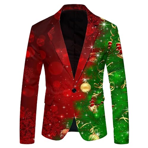 Duohropke Herren Weihnachten Anzugjacke Sakko Blazer Weihnachten Sakko Herren Anzugjacke Business Anzugjacken Männer Christmas Festlich Freizeitjacke Langarm Freizeitanzug Sportmäntel Duohropke Herren Weihnachten Anzugjacke Sakko Blazer Weihnachten Sakko Herren Anzugjacke Business Anzugjacken Männer Christmas Festlich Freizeitjacke Langarm Freizeitanzug Sportmäntel von Duohropke