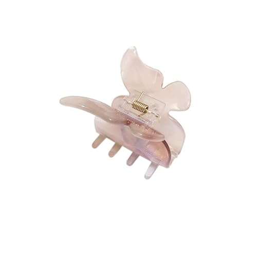 Butterfly Clip,Schmetterling Haarklammern Haarspangen Kleine Haarklauenclips Haifischclip,Haarklammer für Dickes Haar,Anti-Rutsch-Haarspange,Stylingaccessoires für Frauen Mädchen,Symphonie lila von Duories