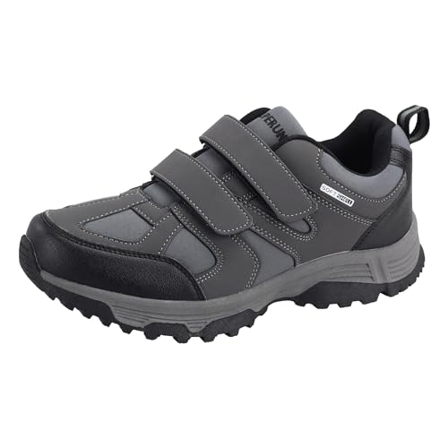 Dvina Herrenschuhe Sneaker Trekkingschuhe Outdoorschuhe mit Klettverschluss Sportschuhe Halbschuhe Komfort Slipper Männer Freizeitschuhe Schuhe 8457 von Dvina