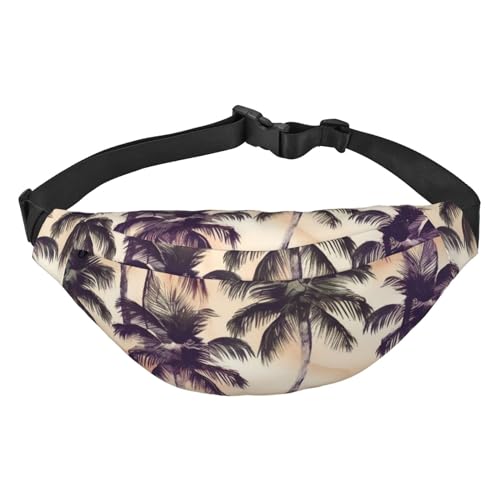 Bauchtasche für Damen und Herren, Umhängetasche, Palmenmuster, Gürteltasche, Hüfttasche zum Laufen, Wandern, Schwarz, Einheitsgröße, Schwarz, Einheitsgröße, Schwarz , Einheitsgröße Bauchtasche für Damen und Herren, Umhängetasche, Palmenmuster, Gürteltasche, Hüfttasche zum Laufen, Wandern, Schwarz, Einheitsgröße, Schwarz, Einheitsgröße, Schwarz , Einheitsgröße von Dwrepo