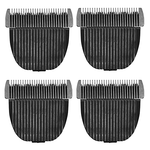 Dxoniislh 4X Hohe QualitäT Schwarz Keramik Titanium Messer Pet Hund Haar Klinge Clipper Kopf für P2 P3 P6 P9 S1 Dxoniislh 4X Hohe QualitäT Schwarz Keramik Titanium Messer Pet Hund Haar Klinge Clipper Kopf für P2 P3 P6 P9 S1 von Dxoniislh