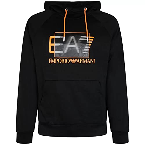 EA7 3RPM04 PJ16Z 1200 Herren Hoodie Schwarz von EA7