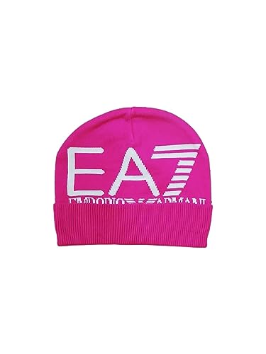 Emporio Armani EA7 Beanie Hat Mountain Visibility Herren Mütze - 240127, fuchsia, 54 von EA7