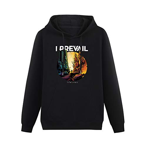 I Prevail Lifelines Men Cartoon Hoodie Unisex Sweatshirt Casual Pullover Hooded Black L von EAtsia