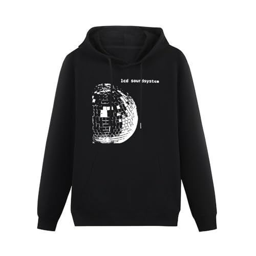 LCD Soundsystem Men Cartoon Hoodie Unisex Sweatshirt Casual Pullover Hooded Black 3XL von EAtsia