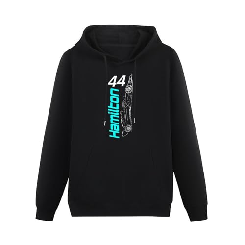 Lewis Hamilton Men Cartoon Hoodie Unisex Sweatshirt Casual Pullover Hooded Black S von EAtsia