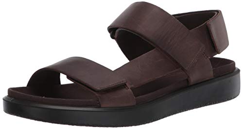 ECCO Herren FLOWT Sandal, Coffee, 41 EU von ECCO