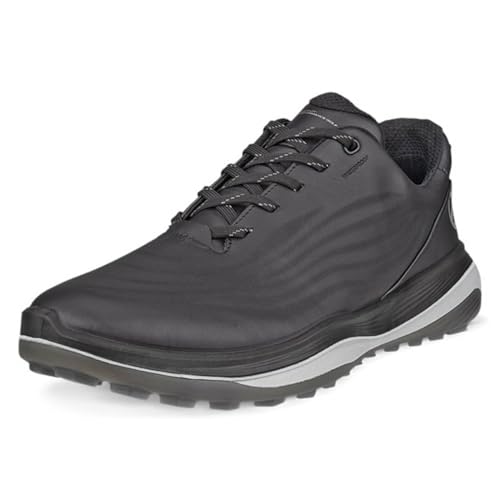 ECCO Herren Schnür-Golfschuhe aus Vollnarbenleder ohne - Schwarz - UK 8-8.5 ECCO Herren Schnür-Golfschuhe aus Vollnarbenleder ohne - Schwarz - UK 8-8.5 von ECCO