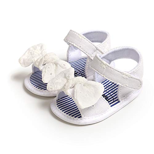 Baby Mädchen Sandalen Sanft Sohle Öffnen Zehe Bowknot Prinzessin Draussen Schuhe Kleinkind First Walker Schuhe Sommer Krippe Schuhe von EDOTON