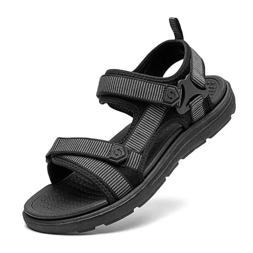 EFCQJZRZ Sommer Hausschuhe Sommersandalen Für Männer Freizeit Sandalen Leichte Outdoor -freizeitschuhe Im Freien-m1 Schwarz-40 von EFCQJZRZ