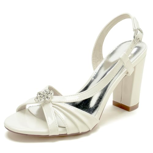 EICOFF Sandaletten Damen mit Blockabsatz Riemchen Pumps Offene Zehen Patentleder Strass Absatzschuhe Frauen Hochzeit Kleid Arbeitschuhe,Beige,39 EU EICOFF Sandaletten Damen mit Blockabsatz Riemchen Pumps Offene Zehen Patentleder Strass Absatzschuhe Frauen Hochzeit Kleid Arbeitschuhe,Beige,39 EU von EICOFF