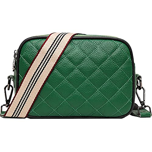 EINYNIUER crossbody bag damen breiter gurt leder brusttasche damen umhängetasche damen bauchtasche stylisch elegant handtasche Kleine mit Reißverschluss und Abnehmbar Schultergurt grün EINYNIUER crossbody bag damen breiter gurt leder brusttasche damen umhängetasche damen bauchtasche stylisch elegant handtasche Kleine mit Reißverschluss und Abnehmbar Schultergurt grün von EINYNIUER