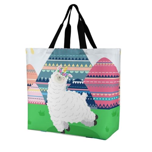 EJFICAHG Handtaschen Für Frauen Einhorn Und Berglandschaft Einkaufstasche Polyester Tote Bag Satchel Bags EJFICAHG Handtaschen Für Frauen Einhorn Und Berglandschaft Einkaufstasche Polyester Tote Bag Satchel Bags von EJFICAHG