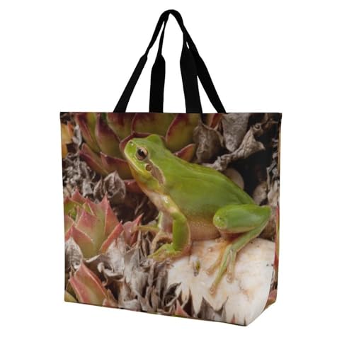 EJFICAHG Handtaschen Für Frauen Frosch Einkaufstasche Tote Bag Satchel Bags EJFICAHG Handtaschen Für Frauen Frosch Einkaufstasche Tote Bag Satchel Bags von EJFICAHG
