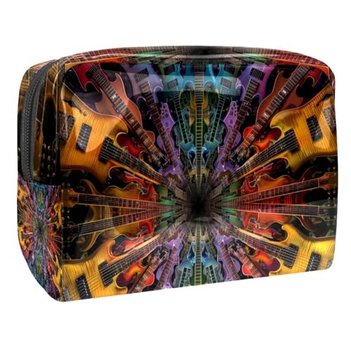 Kosmetiktaschen Für Frauen E-Gitarren Farbdruck Schminkkoffer Reisetasche Kosmetiktasche Organizer 18.5x7.5x13cm Kosmetiktaschen Für Frauen E-Gitarren Farbdruck Schminkkoffer Reisetasche Kosmetiktasche Organizer 18.5x7.5x13cm von EJFICAHG