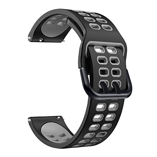 EKSIL 20 x 22 mm Smartwatch-Uhrenarmband für Garmin Venu 2 Plus 2Plus SQ/Vivoactive 3 4, Silikonarmband, Forerunner 245M 645 Gürtel, 22mm For Forerunner 745, Achat von EKSIL