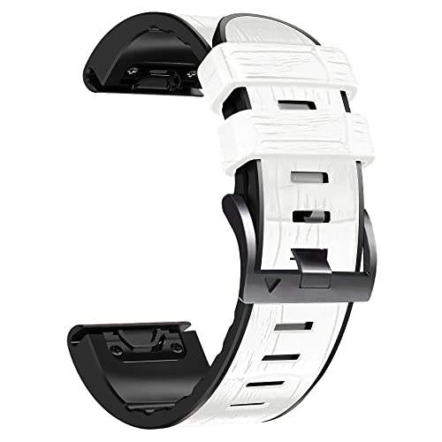 EKSIL Armband für Garmin Fenix 7 7X 6X 6 Pro 5X 5 Plus Epix 3 3HR 935, 26, 22 mm, leicht anzubringen, Schnellverschluss-Armband, 26mm D2 MK2i Enduro, Achat von EKSIL