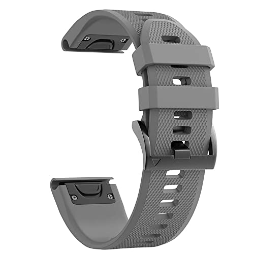 EKSIL Schnellverschluss-Uhrenarmband für Garmin Fenix 7, 7X, 5, 5X, Plus, 6, 6X, Pro, Silikon, Easyfit, Epix/Tactix 7 Pro, 26 mm, 22 mm, 26mm For Tactix Delta, Achat von EKSIL