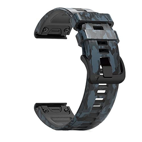 EKSIL Smartwatch-Armband für Garmin Fenix 7X 7 6X Pro 5X 3 HR Enduro Silikon Leder Schnellverschluss Armband Fenix 6 Pro 5 Plus, For Mk1/MK2, Achat von EKSIL