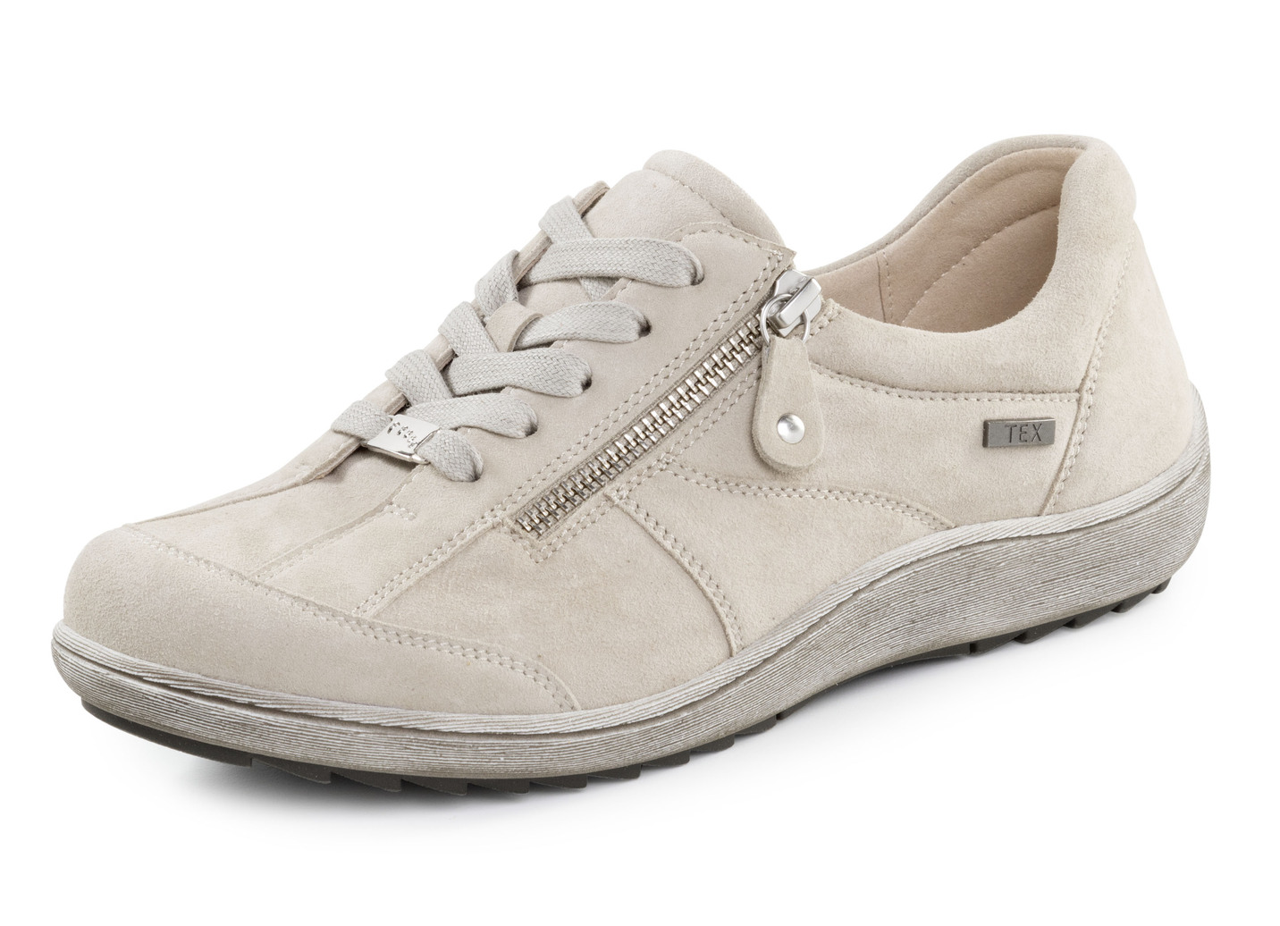 ELENA EDEN, bequeme Damen-Schnürschuhe, Weite H, mit herausnehmbarem Fußbett, Kiesel, Größe 37 ELENA EDEN, bequeme Damen-Schnürschuhe, Weite H, mit herausnehmbarem Fußbett, Kiesel, Größe 37 von ELENA EDEN