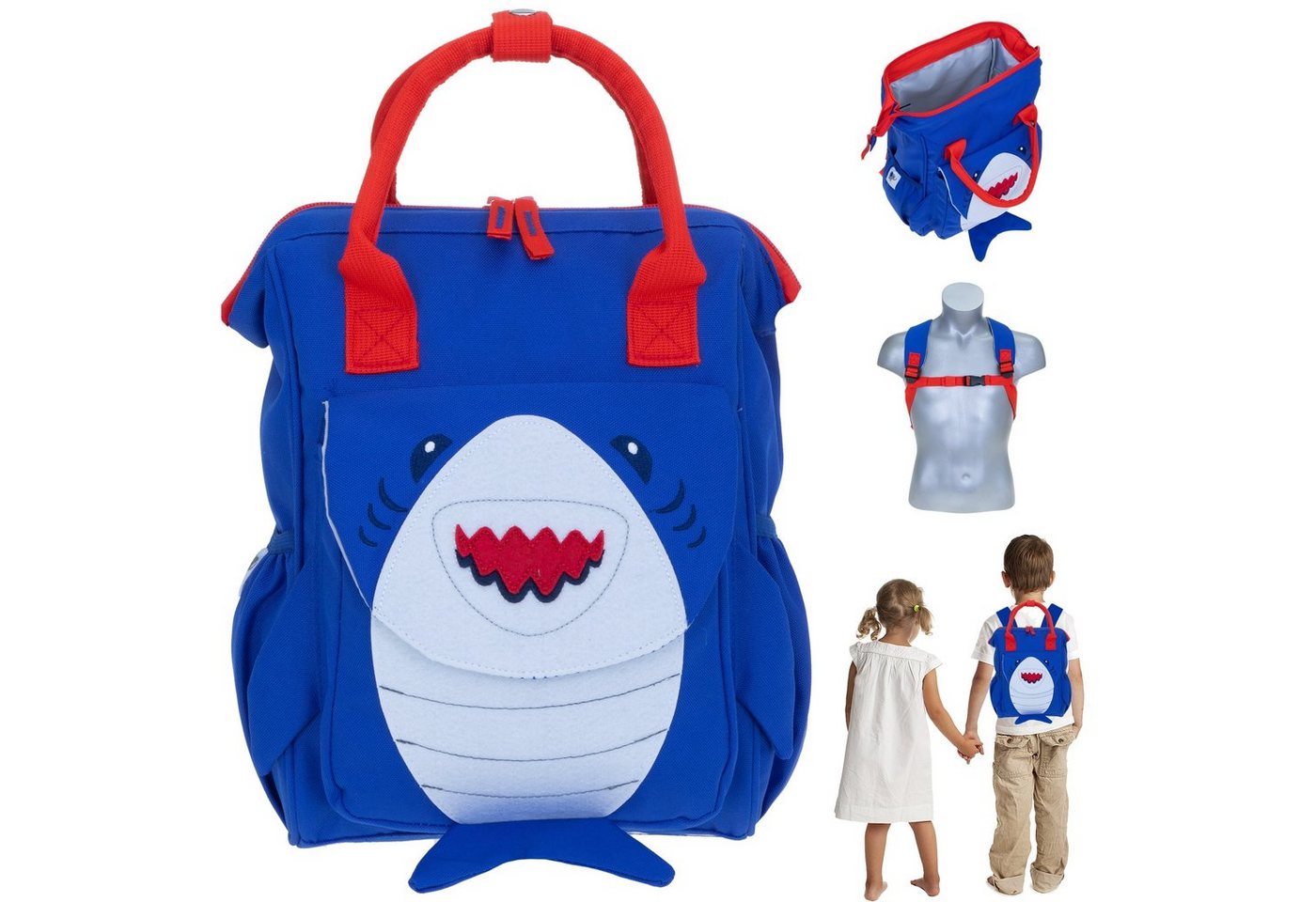 ELEPHANT Kinderrucksack Kids Rucksack Klappöffnung Kinder, Rucksack klein Kindergartenrucksack Kindertasche von ELEPHANT